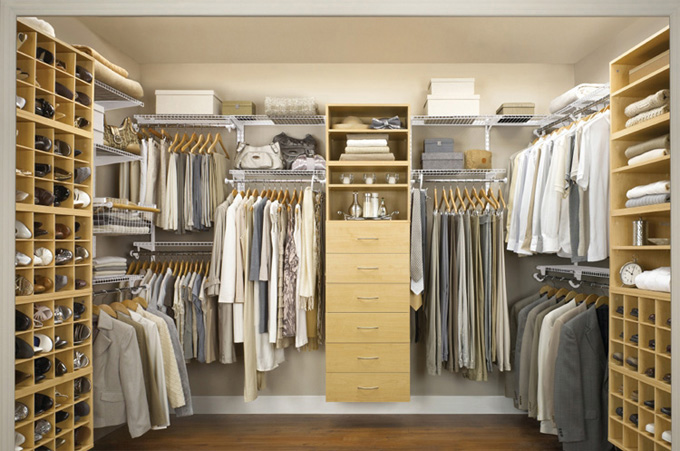 Organização de Quartos e Closets